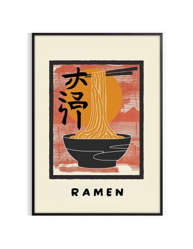 Affiche Cuisine Ramen 4 en stock