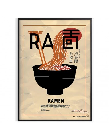 Cuisine Ramen Affiche1 Venez acheter