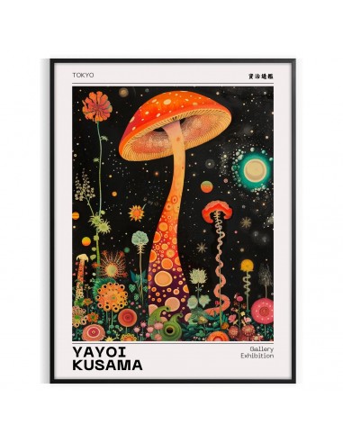 Affiche Yayoi Kusama Les Yeux pas cher chine