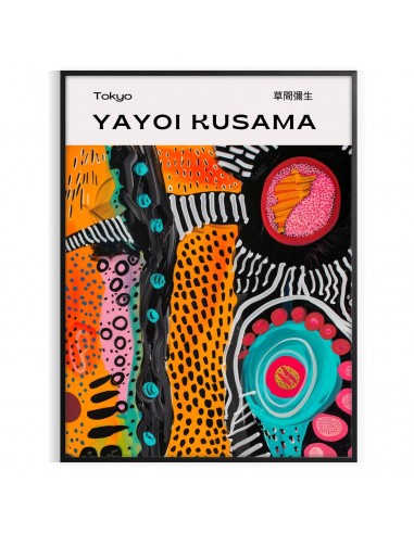 Affiche Nature Yayoi Kusama 1 des créatures d'habitude