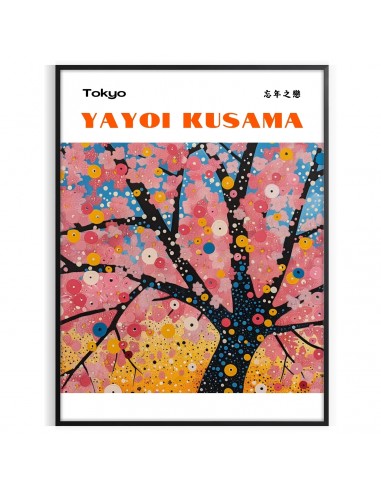 Affiche Nature Yayoi Kusama 1 la chaussure