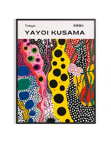 Affiche Nature Yayoi Kusama hantent personnes