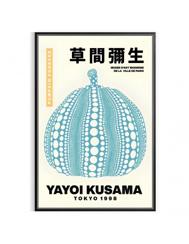 Affiche Citrouille Yayoi Kusama est présent 