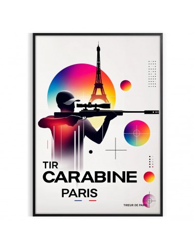 Affiche Tir Carabine Paris Les êtres humains sont 