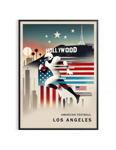 Affiche Football Américain Los Angeles Toutes les collections ici