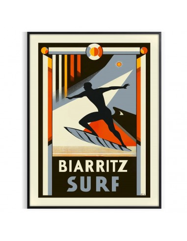 Affiche Surf Biarritz 1 prix