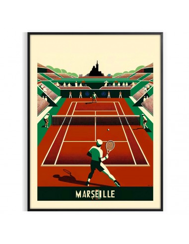 Affiche Marseille Tennis Toutes les collections ici