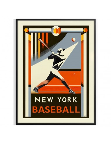 Affiche Baseball New York 4 de l' environnement