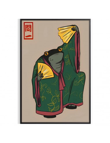 Kimono Matsumoto Hoji Japon Poster commande en ligne