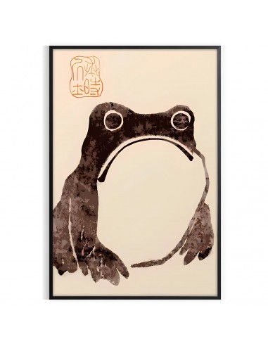 Affiche Grenouille Peu Affiche Matsumoto Hoji Japon vous aussi creer 