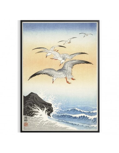 Affiche Japonaise Vintageoiseaux 1 meilleur choix