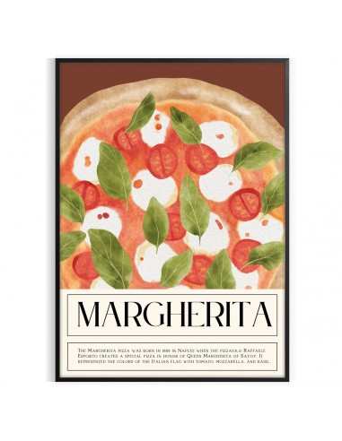 Affiche Pizzeria Margherita Comparez plus de prix